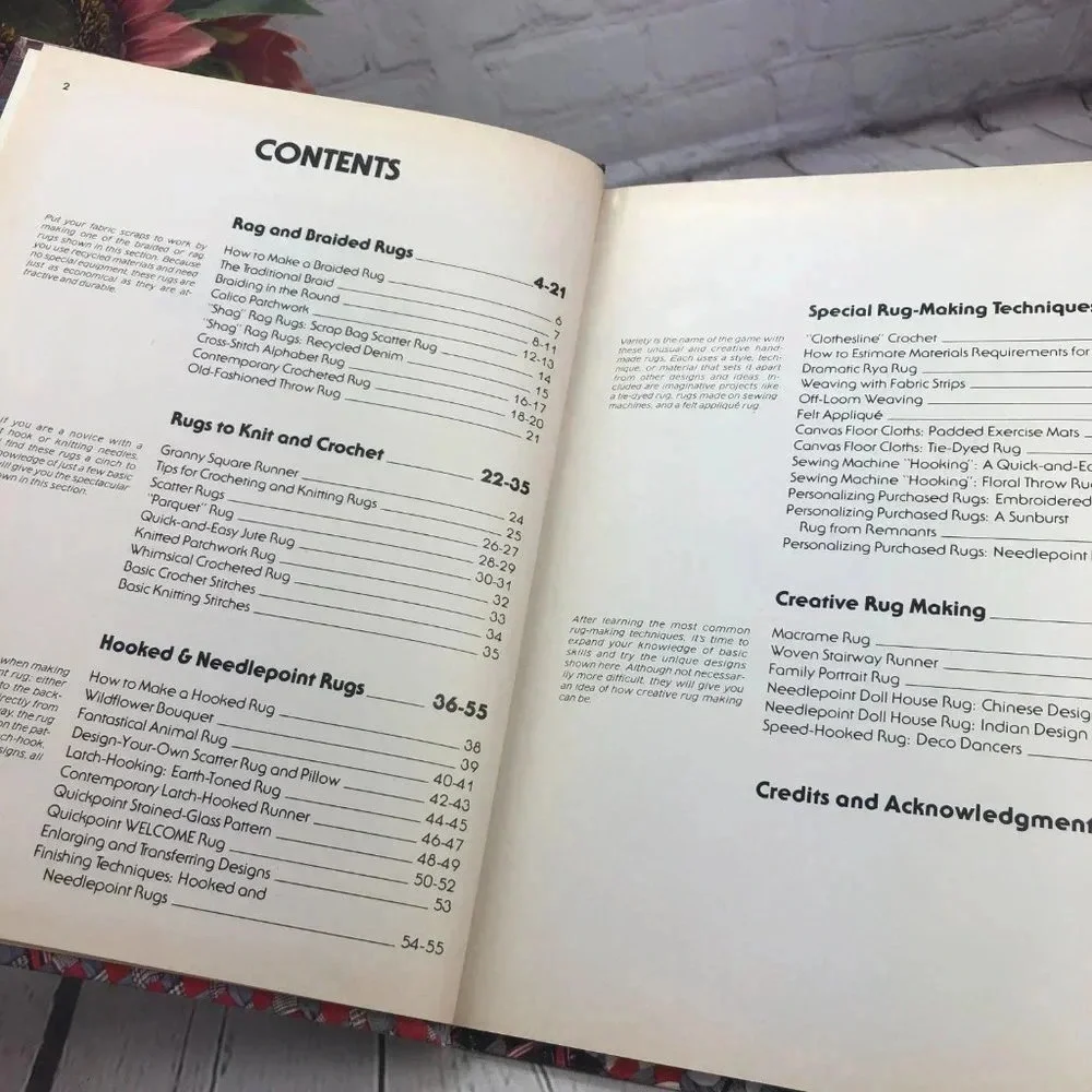Vintage better homes & gardens rug making book 1981